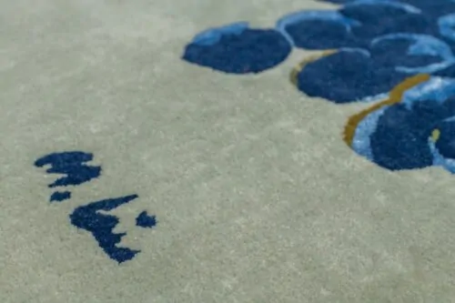 rug M. LEIS “GRAPES AND TANGERINES” by Miurio Studio